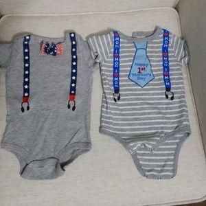 Holiday inspired onsies